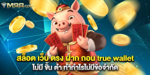 สล็อต เว็บ ตรง ฝาก ถอน true wallet ไม่มี ขั้น ต่ํา ทำกำไรไม่มีข้อจำกัด