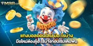 แทงบอลออนไลน์ มีอะไรบ้าง มือใหม่ต้องรู้อะไรบ้างก่อนเริ่มเดิมพัน